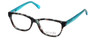 Calabria Viv Designer Eyeglasses 864 in Aqua-Marble :: Progressive