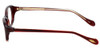 Oliver Peoples Designer Eyeglasses Marcela SI in Burgundy 51mm :: Progressive