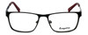 Esquire Designer Eyeglasses EQ1502 in Satin-Black 54mm :: Progressive