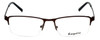 Esquire.5-Rimless Stainless Steel Eyeglasses EQ1520 Satin Brown 54mm Progressive