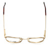 Regency Designer Eyeglasses Dover in Gold-Amber 52mm :: Progressive