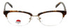 Silver Dollar Designer Eyeglasses Café 3194 in Caramel 52mm :: Progressive
