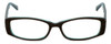 Cinzia Designer Eyeglasses Chisel C1 in Khaki Teal 52mm :: Progressive