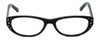 Cinzia Designer Eyeglasses CBR2 C1 in Black 52mm :: Progressive