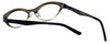 Cinzia Designer Eyeglasses Jitterbug C2 in Black Gunmetal 46mm :: Progressive