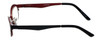 Cinzia Designer Eyeglasses Splendid C3 in Black Red 46mm :: Progressive