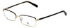 Original Penguin Designer Eyeglasses The Granger in Gold 53mm :: Progressive