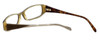 Vera Wang Designer Eyeglasses V024 in Suede-Horn 52mm :: Progressive