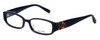 Vera Wang Designer Eyeglasses V055 in Plum 51mm :: Progressive