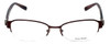 Vera Wang Designer Eyeglasses V078 in Burgundy 52mm :: Progressive