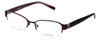 Vera Wang Designer Eyeglasses V078 in Burgundy 52mm :: Progressive