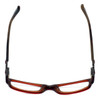 Vera Wang Designer Eyeglasses V083 in Crimson 50mm :: Progressive
