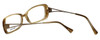 Vera Wang Designer Eyeglasses V175 in Nude  52mm :: Progressive