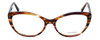 Vera Wang Designer Eyeglasses V351 in Brown 55mm :: Progressive