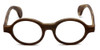Calabria Designer Eyeglasses Calabria 856 Light Brown :: Rx Bi-Focal