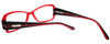 Calabria Designer Eyeglasses 816 Ruby :: Rx Bi-Focal