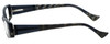 Calabria Designer Eyeglasses 851 Black Olive :: Rx Bi-Focal