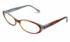 Lilly Pulitzer Designer Eyeglasses Lynne in Tortoise-Blue :: Rx Bi-Focal