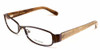 Vera Wang Designer Eyeglasses V043 in Brown :: Rx Bi-Focal