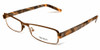 Vera Wang Designer Eyeglasses V085 in Brown :: Rx Bi-Focal