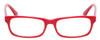 Calabria 857 Designer Eyeglasses in Red :: Progressive