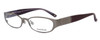 bebe Womens Designer Eyeglasses 5019 in Smoky :: Rx Bi-Focal