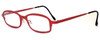 Harry Lary's French Optical Eyewear Bill Reading Glasses in Red (360)