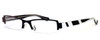 Harry Lary's French Optical Eyewear Bloody Reading Glasses in Black & White (954