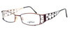 Caviar Optical Eyeglass Collection M1914 in Wine (C16) :: Rx Bi-Focal
