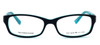 Kate Spade Designer Eyeglass Collection "Regine" in Black & Teal (0DH4) :: Rx Bi-Focal
