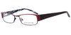 Jones NY Designer Eyeglasses J446 in Wine :: Rx Bi-Focal