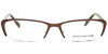 Jones New York Womens Designer Eyeglasses J469 in Brown :: Rx Bi-Focal