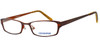 Converse Grab Designer Eyeglasses in Dark Brown :: Rx Bi-Focal