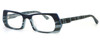 Harry Lary's French Optical Eyewear Junky in Blue Striped (352)