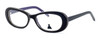 Madison Montgomery Designer Eyeglasses Made in the USA M006-02 in Brunette To Eggplant :: Rx Bi-Focal