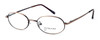 Calabria MetalFlex Designer Eyeglasses P in Antique Brown :: Rx Bi-Focal