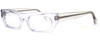 Harry Lary's French Optical Eyewear Trinity 00 Crystal Granite Grey Choose Power