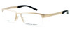 Porsche Design P8166 C Semi-Rimless Designer Eyeglasses :: Rx Bi-Focal