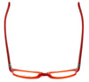 Bollé Deauville Designer Eyeglasses in Brick Red :: Rx Bi-Focal