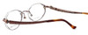 Judith Leiber Womens Designer Eyeglasses JL1635-02 in Brown :: Rx Bi-Focal