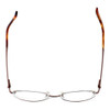 Judith Leiber Womens Designer Eyeglasses JL1635-02 in Brown :: Rx Bi-Focal