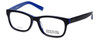 Kenneth Cole Reaction Designer Eyeglasses KC0744-001 in Black-Blue :: Rx Bi-Focal