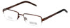 Kenneth Cole Reaction Designer Eyeglasses KC742-048 in Copper :: Rx Bi-Focal