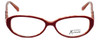 Guess by Marciano Designer Eyeglasses GM153-BRNOR in Red :: Rx Bi-Focal
