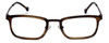 Calabria Elite Designer Eyeglasses CE100 in Brown Tortoise :: Rx Bi-Focal