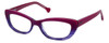 Calabria Elite Designer Eyeglasses CE108 in Purple Fade :: Rx Bi-Focal