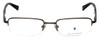 Argyleculture Designer Eyeglasses Marsalis in Brown 55mm :: Rx Bi-Focal
