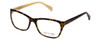 Calabria Splash Designer Eyeglasses SP60 in Demi-Brown :: Rx Bi-Focal