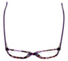 Calabria Viv Designer Eyeglasses 821 in Purple :: Rx Bi-Focal