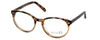 Calabria Viv Designer Eyeglasses 822 in Demi-Brown :: Rx Bi-Focal